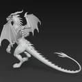 Mô hình rồng chiến binh 2 chân (Bipedal Winged Dragon) in 3D - Thumbnail 3
