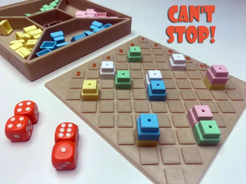 Hộp trò chơi du lịch bỏ túi CAN'T STOP (Can't Stop Reisespiel) - Image 2