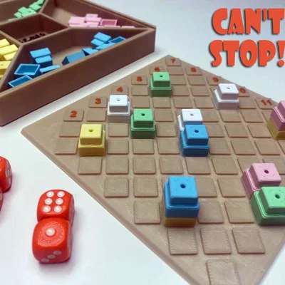Hộp trò chơi du lịch bỏ túi CAN'T STOP (Can't Stop Reisespiel)