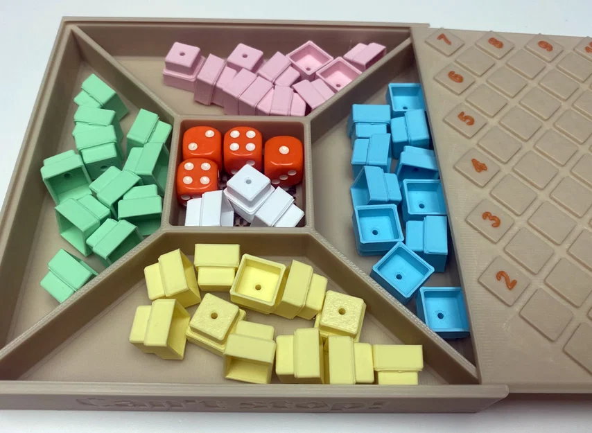 Hộp trò chơi du lịch bỏ túi CAN'T STOP (Can't Stop Reisespiel) - Image 3