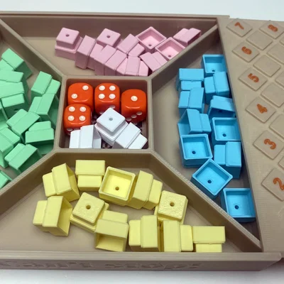 Hộp trò chơi du lịch bỏ túi CAN'T STOP (Can't Stop Reisespiel)