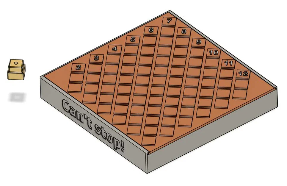 Hộp trò chơi du lịch bỏ túi CAN'T STOP (Can't Stop Reisespiel) - Image 4