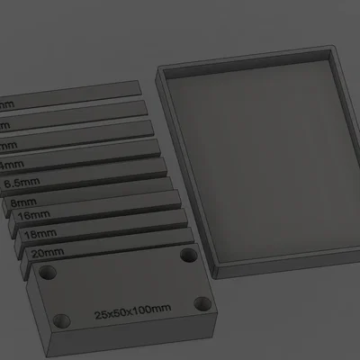 Bộ Khối Thiết Lập (Hệ Mét) - Setup Blocks (Metric)
