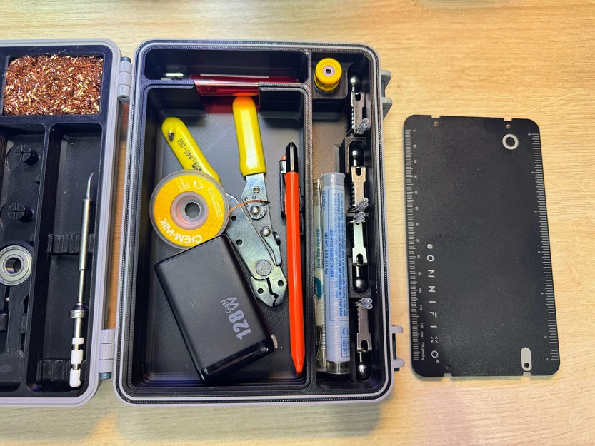 Hộp đựng Pinecil XXL siêu bền - Bản remix cho phụ kiện Omnifixo - Image 2