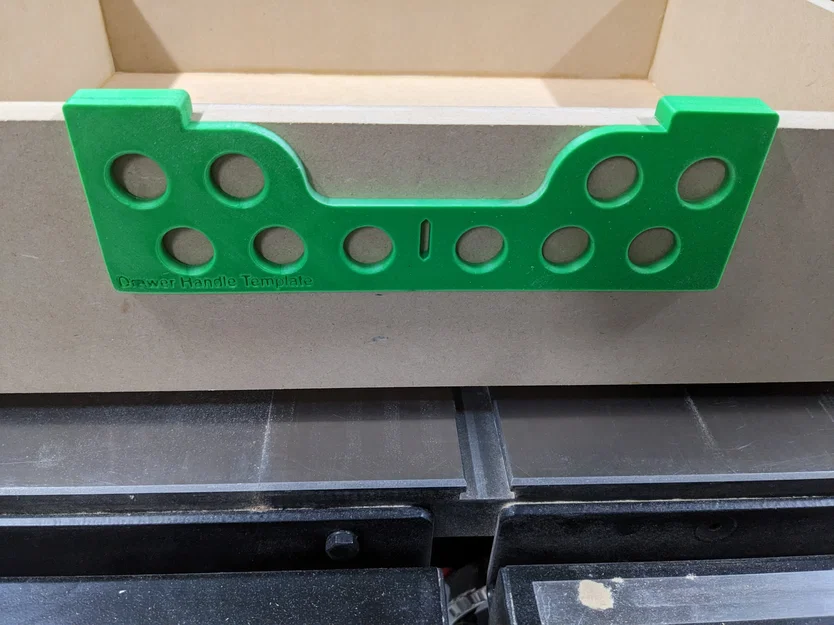 Khuôn phay tay nắm ngăn kéo (Drawer Handle Router Template) - Image 1