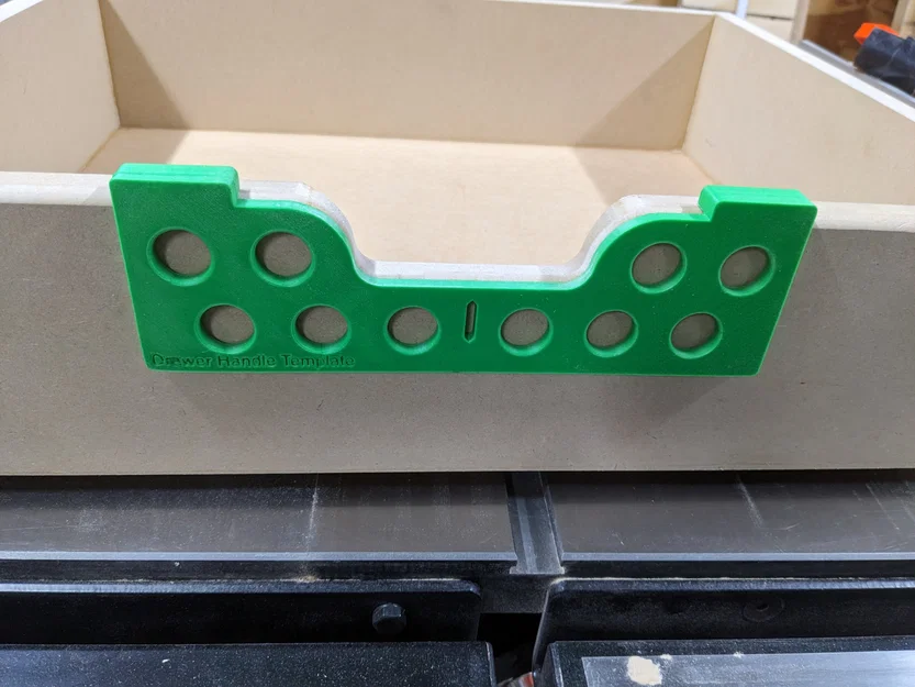 Khuôn phay tay nắm ngăn kéo (Drawer Handle Router Template) - Image 2