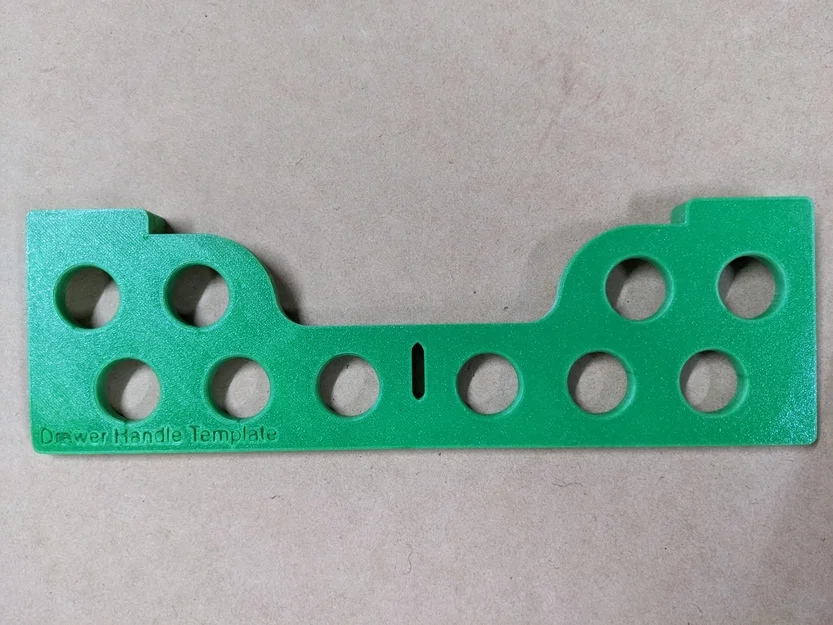 Khuôn phay tay nắm ngăn kéo (Drawer Handle Router Template) - Image 3