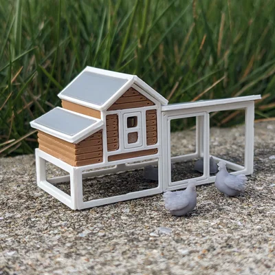 Chuồng gà - Tỉ lệ 1/43