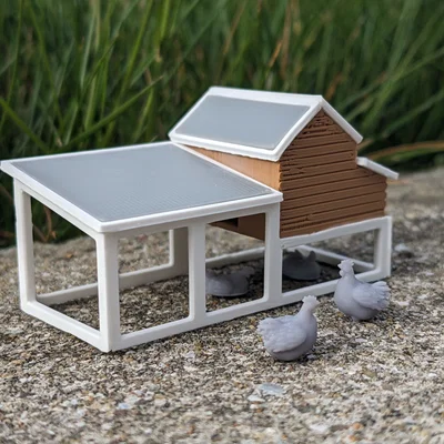 Chuồng gà - Tỉ lệ 1/43