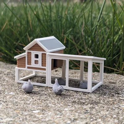 Chuồng gà - Tỉ lệ 1/43