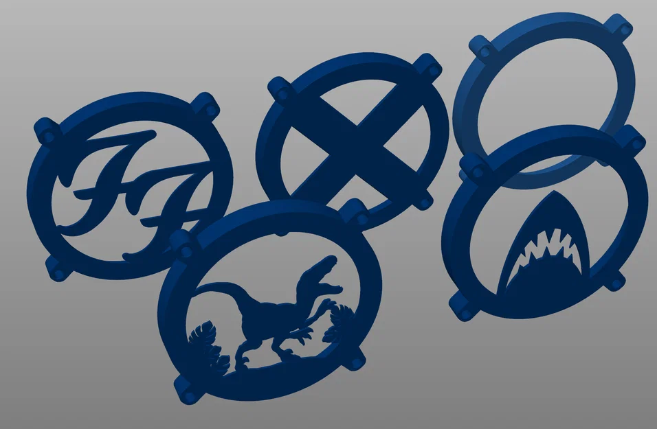 Vòng tản sáng LED Stern Spike 2 cho loa 5.25 inch tích hợp bộ khuếch tán - Image 1