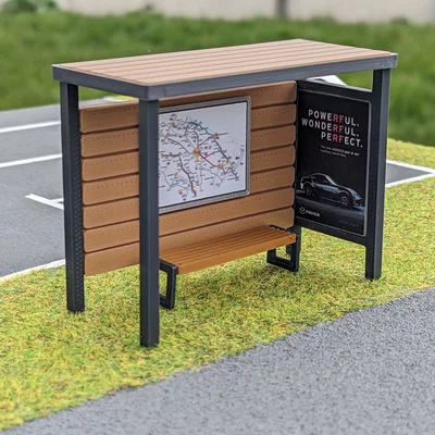 Nhà chờ xe buýt - Tỉ lệ 1:43