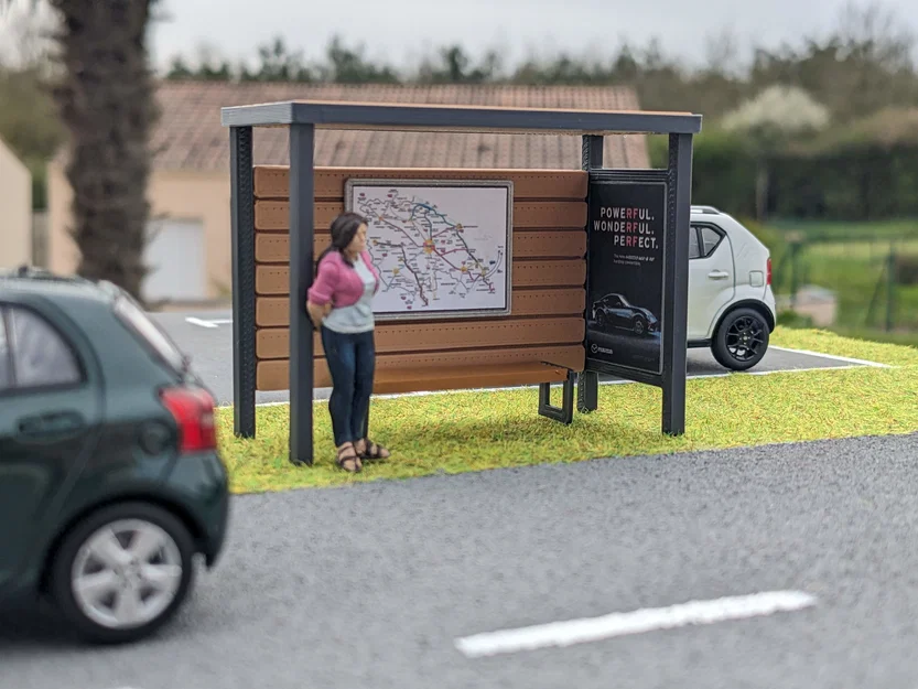 Nhà chờ xe buýt - Tỉ lệ 1:43 - Image 3