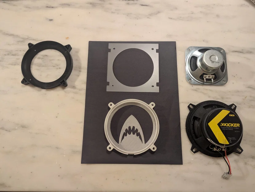 Vòng tản sáng LED Stern Spike 2 cho loa 5.25 inch tích hợp bộ khuếch tán - Image 6