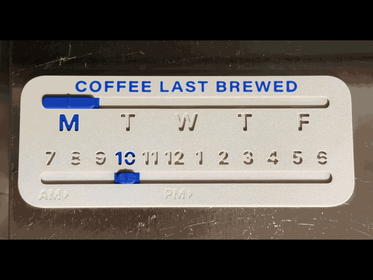 Bảng Theo Dõi Độ Tươi Cà Phê - 6 Biến Thể