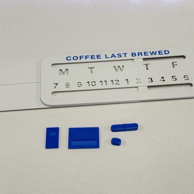 Bảng Theo Dõi Độ Tươi Cà Phê - 6 Biến Thể