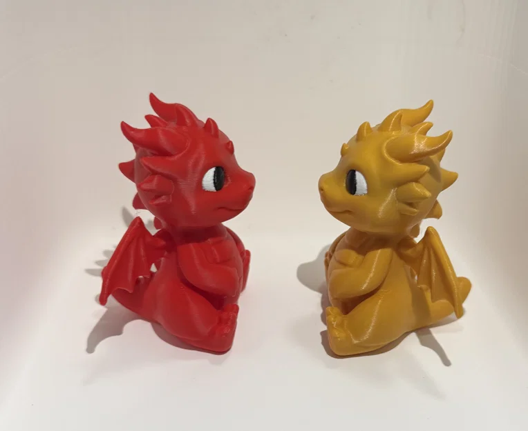 Mô hình 3D Rồng Chibi đáng yêu - Cute Baby Dragon Chibi Buddies - Image 2