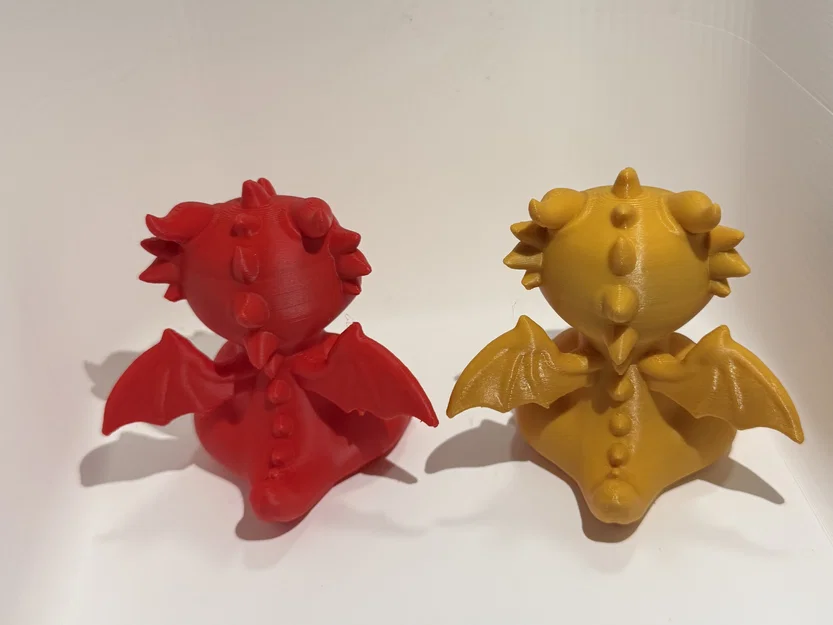 Mô hình 3D Rồng Chibi đáng yêu - Cute Baby Dragon Chibi Buddies - Image 3