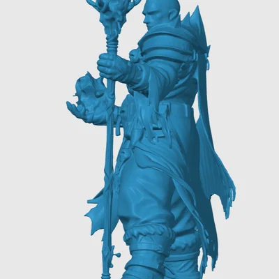Mô hình Goliath Warlock cho game nhập vai