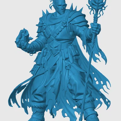 Mô hình Goliath Warlock cho game nhập vai