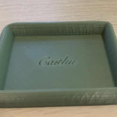 Khay Đựng Đồ Đa Năng Simple Tray - Tự Thiết Kế Tên Riêng Của Bạn