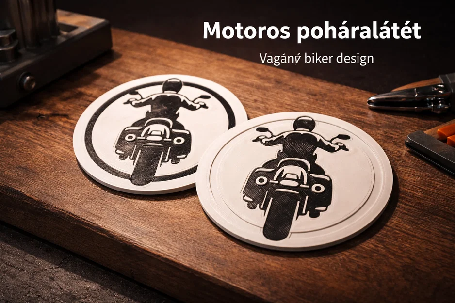 Lót ly mô tô - Thiết kế dành cho dân chơi xe - Image 1