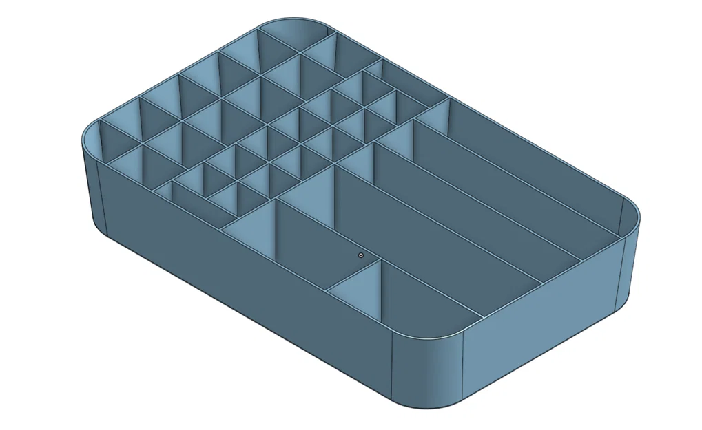 Khay chia ngăn 3D cho hộp nhựa Sterilite 2.7qt - Phụ kiện may vá - Image 2