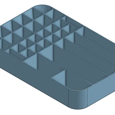 Khay chia ngăn 3D cho hộp nhựa Sterilite 2.7qt - Phụ kiện may vá