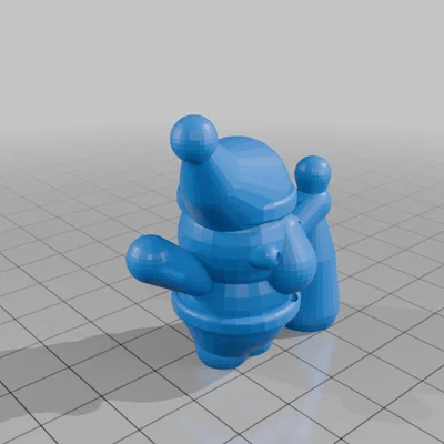 Mô hình ông già Noel biến dạng (Squashed Santa)