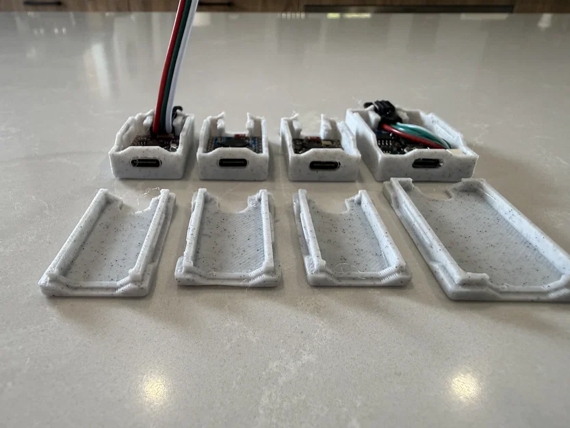 Vỏ bảo vệ Parametric cho ESP dùng WLED - Gọn gàng, không cần ốc vít - Image 5