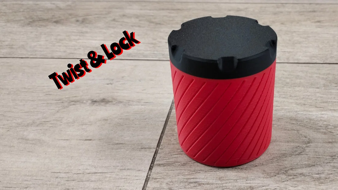 Hộp Đựng Đa Năng Có Nắp Vặn Twist & Lock Tiện Lợi - Image 1