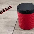 Hộp Đựng Đa Năng Có Nắp Vặn Twist & Lock Tiện Lợi - Thumbnail 1
