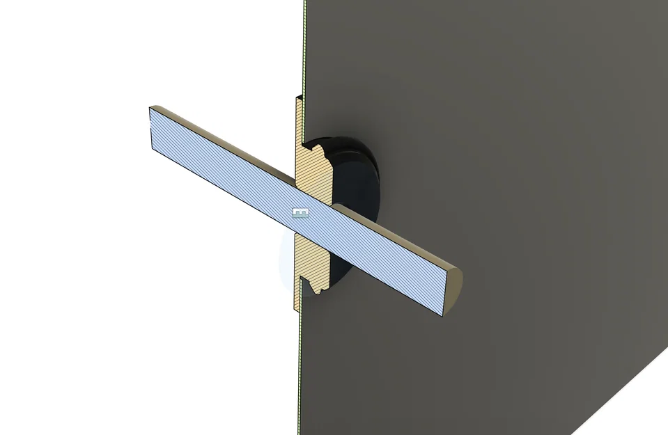 Nút bịt luồn dây điện 20mm cho vách ngăn xe Nissan Leaf (8AWG) - Image 2