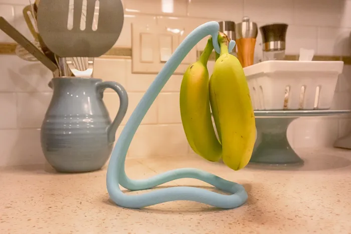 FlowFrame Banana Cradle - Kệ treo chuối nghệ thuật hiện đại - Image 3