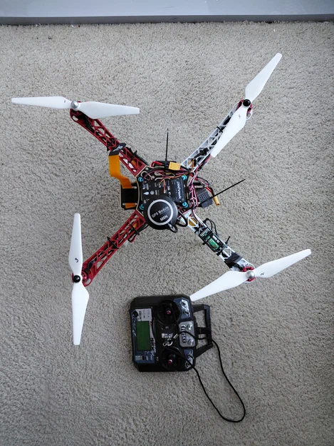 Đế gắn Raspberry Pi 4 cho máy bay F450 Quadcopter (3D Print Model) - Image 2