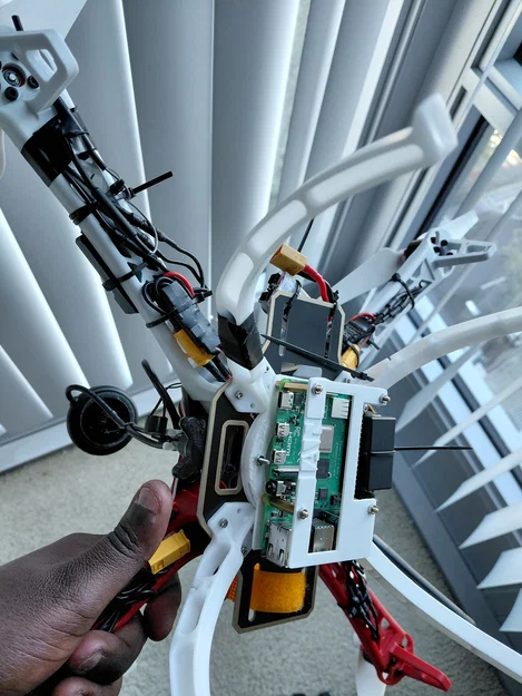 Đế gắn Raspberry Pi 4 cho máy bay F450 Quadcopter (3D Print Model) - Image 4