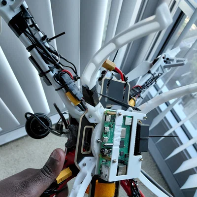 Đế gắn Raspberry Pi 4 cho máy bay F450 Quadcopter (3D Print Model)