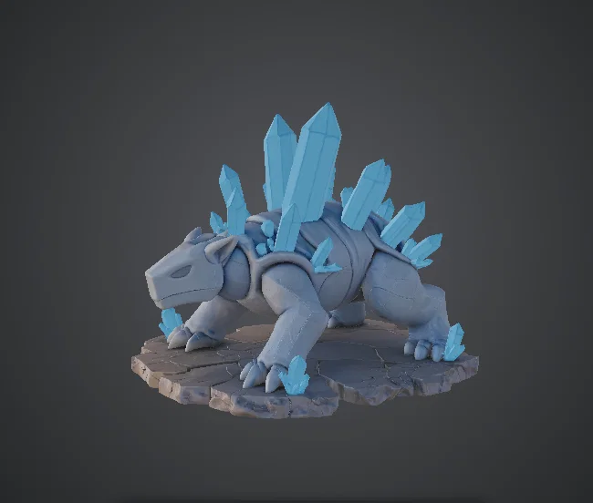 Rùa Bọc Giáp Pha Lê – Quái Thú Đá Kỳ Ảo - Image 2