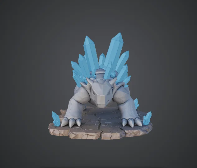 Rùa Bọc Giáp Pha Lê – Quái Thú Đá Kỳ Ảo - Image 3