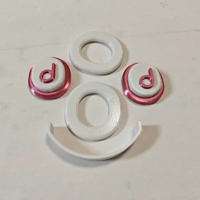 Mô hình Camera Xiaomi trang trí tai nghe phối thú bông