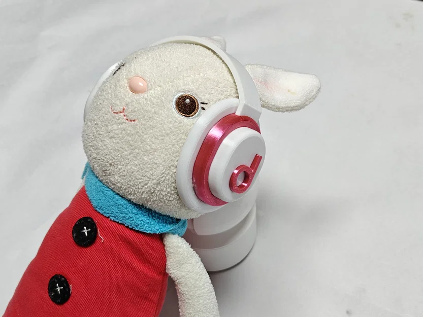 Mô hình Camera Xiaomi trang trí tai nghe phối thú bông - Image 8