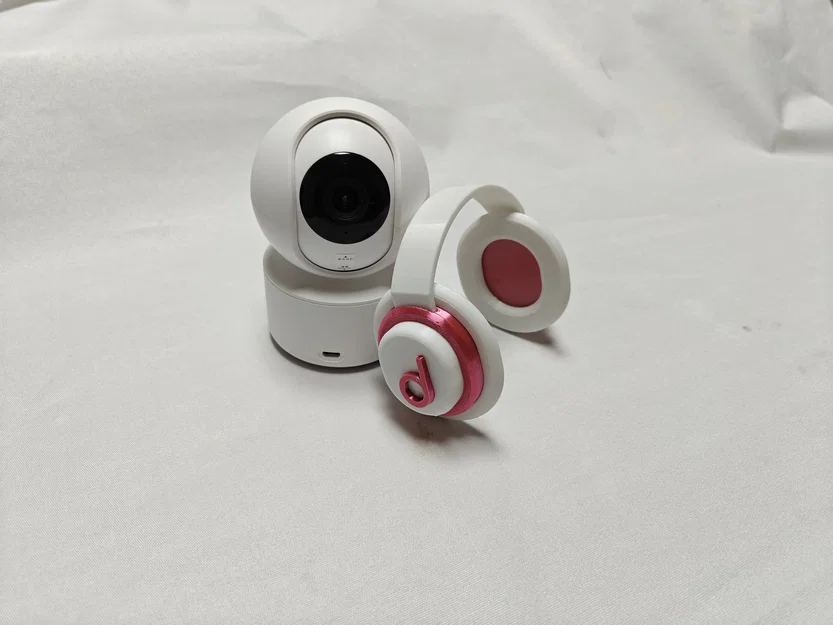 Mô hình Camera Xiaomi trang trí tai nghe phối thú bông - Image 10