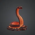 Rắn Dung Nham Molten Lava Snake – Sinh Vật Rắn Rực Lửa - Thumbnail 1