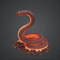 Rắn Dung Nham Molten Lava Snake – Sinh Vật Rắn Rực Lửa - Thumbnail 3