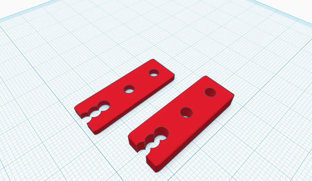 Giá đỡ GPS M8N – Bộ kẹp tấm trên và tấm dưới - Image 1