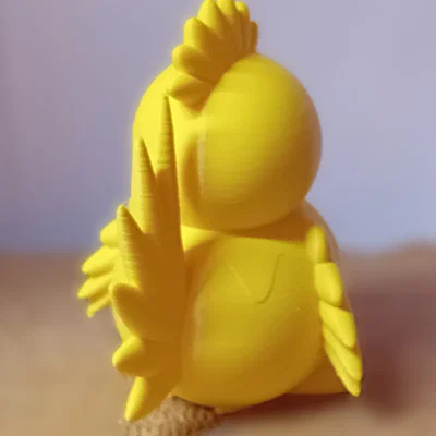 Chú Gà Con Đáng Yêu – 2 Phiên Bản (Mượt mà & Low Poly)