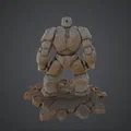Stone Golem Warrior – Chiến Binh Người Đá Có Giáp - Thumbnail 3