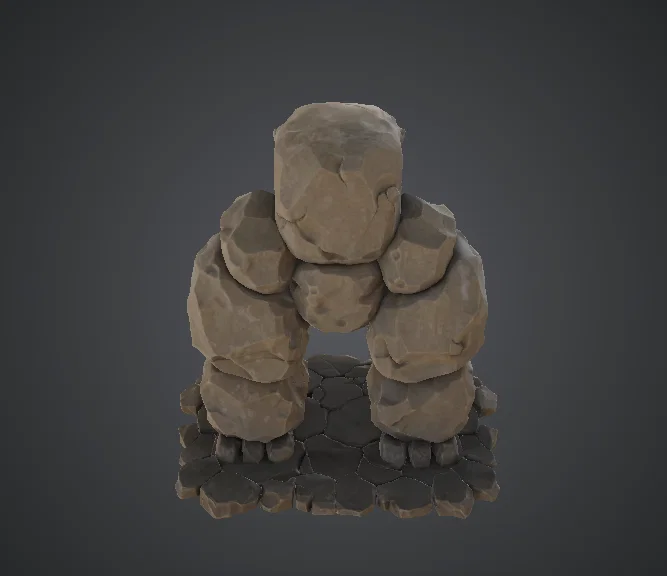 Stone Golem – Sinh vật nguyên tố đá - Image 3