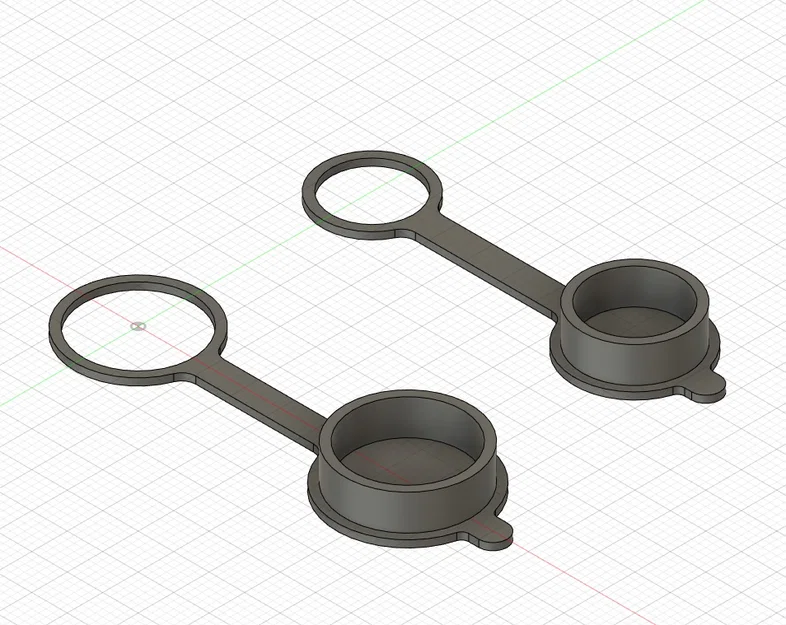 Nắp đậy bảo vệ đầu nối GX12 và GX16 (Dùng nhựa TPU) - Image 1