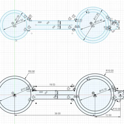 Nắp đậy bảo vệ đầu nối GX12 và GX16 (Dùng nhựa TPU)
